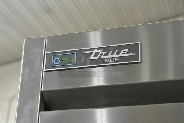 2019 True T-19F-HC Stainless Steel Commercial Single Door Reach In Freezer on Commercial Casters. 115 Volts, 1 Phase. Tested and Working! - Image 2 of 6