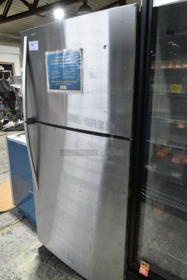 Whirlpool WRT511SZDM00 Stainless Steel Cooler w/ Freezer. 115 Volts, 1 Phase. Tested and Powers On But Does Not Get Cold - Image 2 of 8