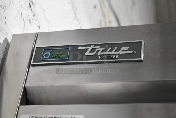 2019 True T-49F-HC Stainless Steel Commercial 2 Door Reach In Freezer w/ Poly Coated Racks on Commercial Casters. 115 Volts, 1 Phase. Tested and Working! - Image 3 of 8