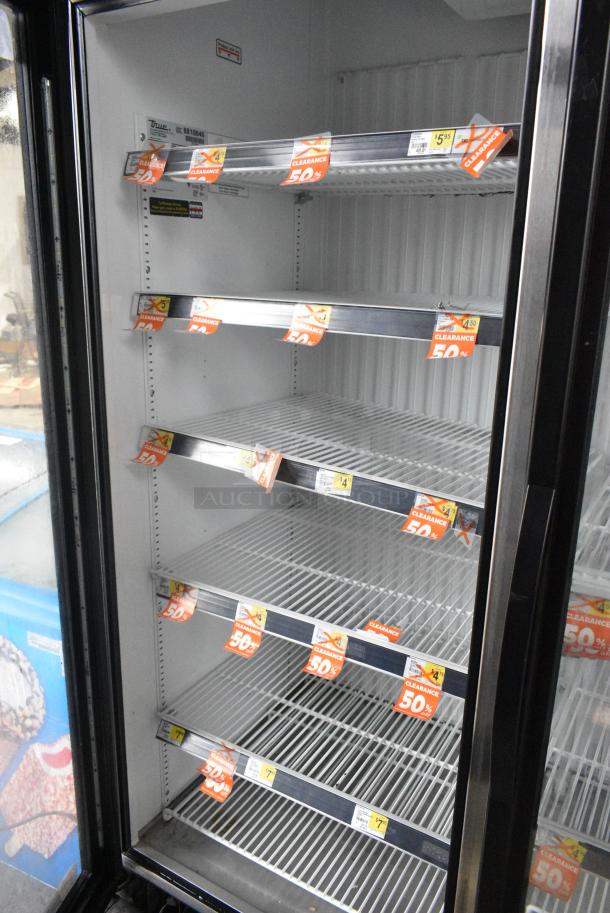 2016 True GDM-72F-HC Metal Commercial 3 Door Reach In Freezer Merchandiser w/ Poly Coated Racks. 115/208-230 Volts, 1 Phase. Tested and Working! - Image 8 of 9