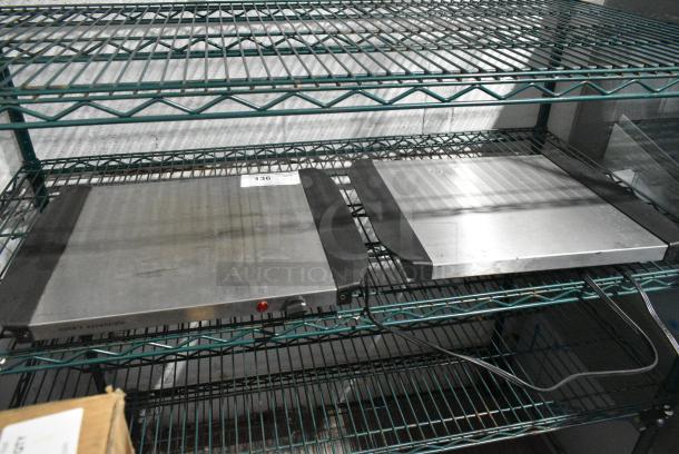 2 Keystone 915250 Metal Countertop Electric Griddle. 120 Volts, 1 Phase. 2 Times Your Bid! Tested and Working! - Image 1 of 7