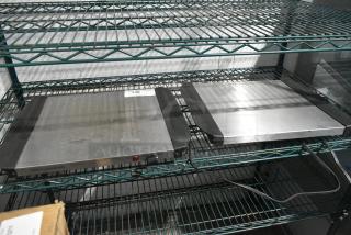 2 Keystone 915250 Metal Countertop Electric Griddle. 120 Volts, 1 Phase. 2 Times Your Bid! Tested and Working!