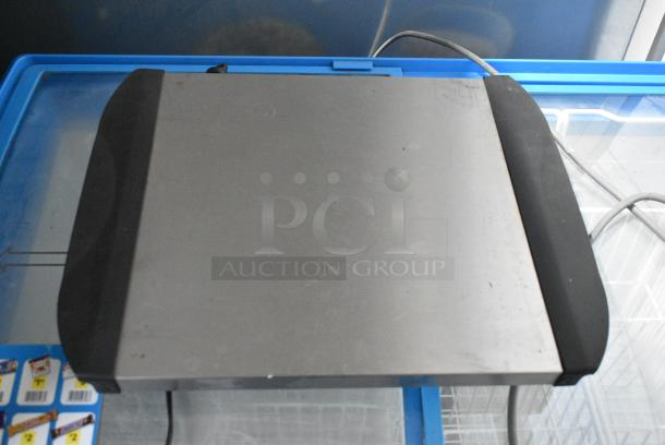 2 Keystone 915250 Metal Countertop Electric Griddle. 120 Volts, 1 Phase. 2 Times Your Bid! Tested and Working! - Image 2 of 7