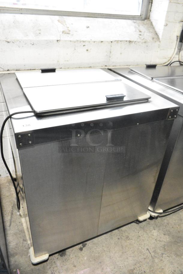Master-Bilt DC-4D Stainless Steel Commercial Chest Freezer on Commercial Casters. 115/208-230 Volts, 1 Phase. Tested and Working! - Image 1 of 8