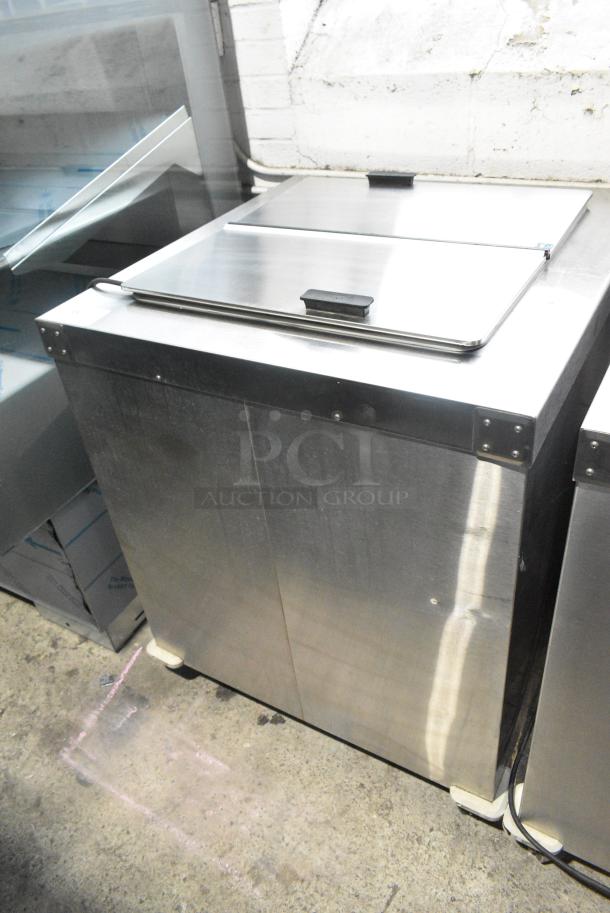 Master-Bilt DC-4D Stainless Steel Commercial Chest Freezer on Commercial Casters. 115/208-230 Volts, 1 Phase. Tested and Working! - Image 2 of 8