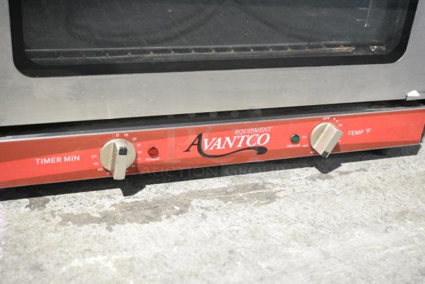 Avantco 177CO16 Stainless Steel Commercial Countertop Half Size Convection Oven. 120 Volts, 1 Phase. Tested and Does Not Power On - Image 3 of 6