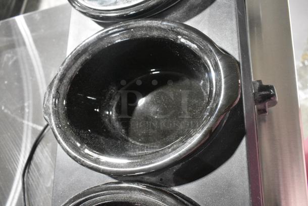 Farberware BS-318US Countertop 3 Well Slow Cooker. 120 Volts, 1 Phase. - Image 5 of 8