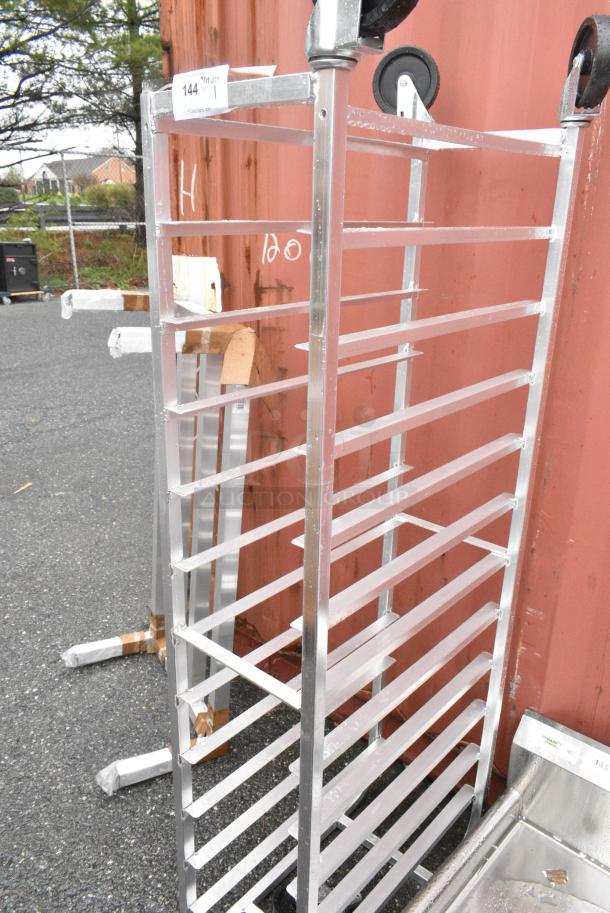 BRAND NEW SCRATCH AND DENT! Metal Pan Transport Rack on Commercial Casters. 1 Caster Needs To Be Reattached. - Image 2 of 4