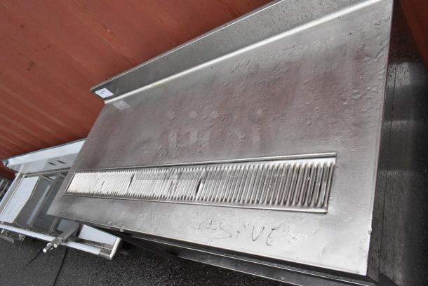 Stainless Steel Soda Station w/ 2 Under Shelves and Back Splash. - Image 3 of 5