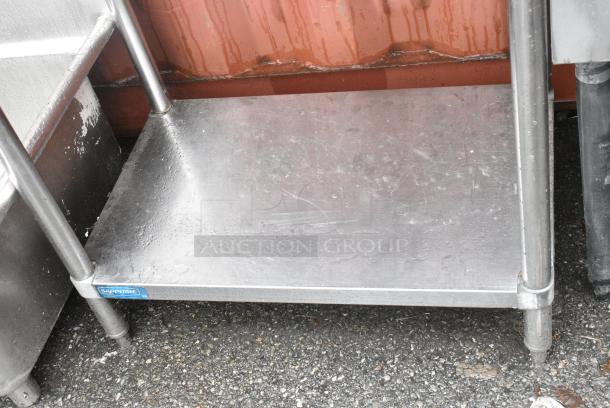 Stainless Steel Table w/ Under Shelf. - Image 3 of 5