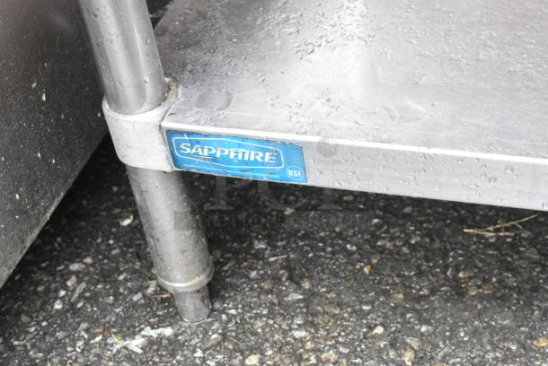 Stainless Steel Table w/ Under Shelf. - Image 5 of 5