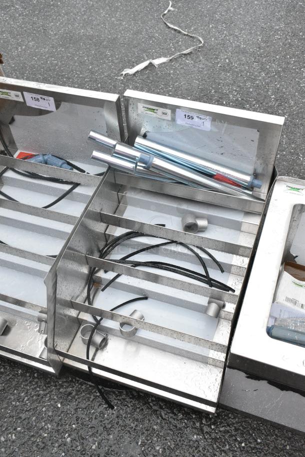 BRAND NEW SCRATCH AND DENT! Regency 600LDR2618 18" Five-Tiered Stainless Steel Liquor Display Rack - 26" Deep. - Image 2 of 5