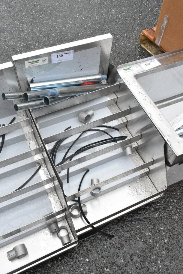 BRAND NEW SCRATCH AND DENT! Regency 600LDR2618 18" Five-Tiered Stainless Steel Liquor Display Rack - 26" Deep. - Image 3 of 5