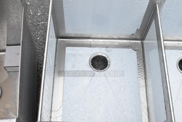 BRAND NEW SCRATCH AND DENT! Advance Tabco Stainless Steel 2 Bay Sink. No Legs. - Image 4 of 6