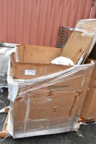 6 BRAND NEW SCRATCH AND DENT! Items Including 164TB2230 Lancaster Table & Seating 22" x 30" Cross Cast Iron Table Base Plate, 407BUNFULL Choice Full Size 18" x 26" 19 Gauge Wire in Rim Aluminum Bun Pan / Sheet Pan, 600UT3672S Regency Adjustable Stainless Steel Work Table Undershelf for 36" x 72" Tables - 18 Gauge. 6 Times Your Bid! May Be Missing Pieces