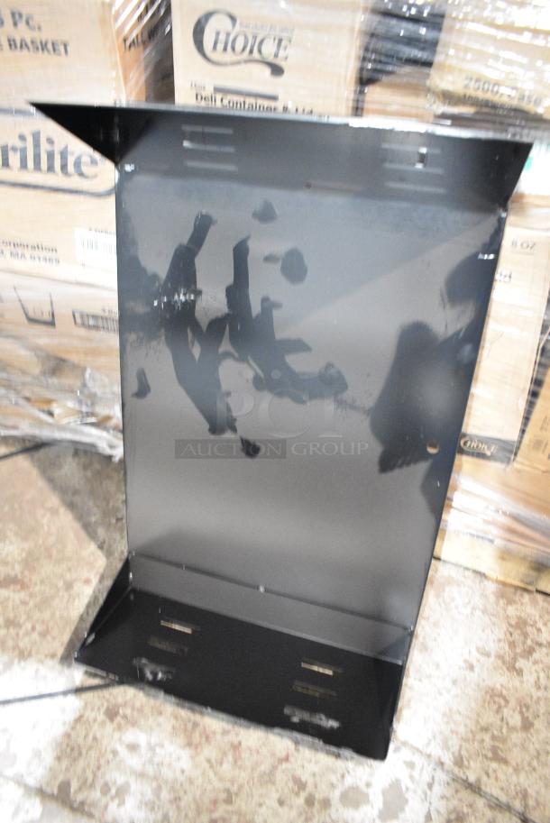BRAND NEW SCRATCH AND DENT! Lot of Various Black Metal Pieces - Image 5 of 8