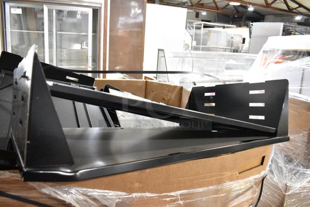 BRAND NEW SCRATCH AND DENT! Lot of Various Black Metal Pieces - Image 8 of 8