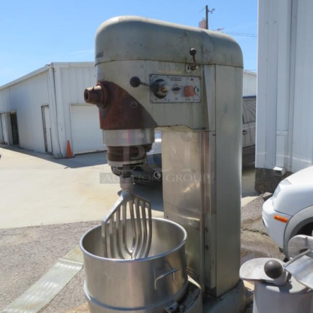 One HOBART 140 Quart Stand Mixer With Bowl ANd Paddle. Model # V1401. 230 Volt. 3 Phase. 5hp. - Image 2 of 5