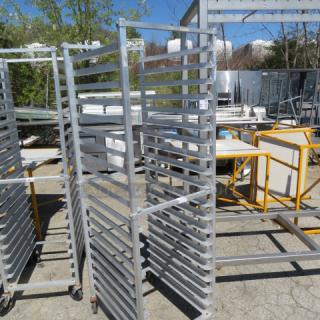 One Speed Rack On Casters. 21X26X69