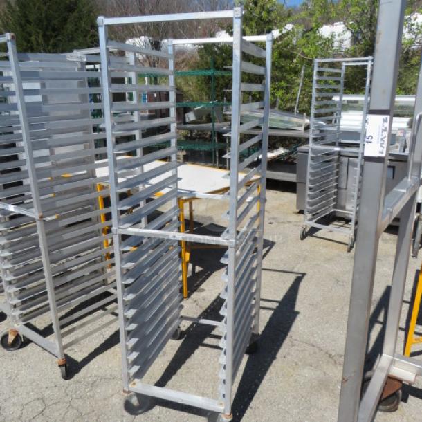 One Speed Rack On Casters. 21X26X69 - Image 1 of 1