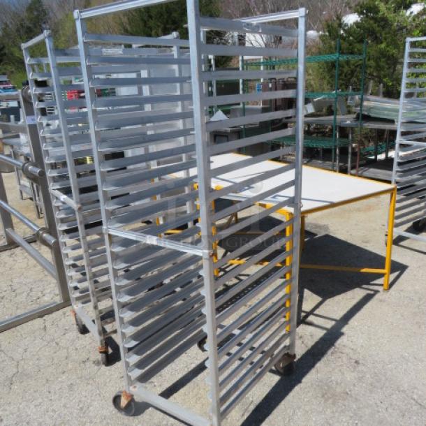 One Speed Rack On Casters. 21X26X69 - Image 1 of 1
