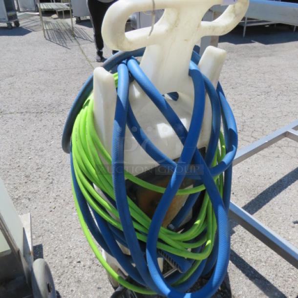 One Lafferty 20 Gallon Portable Dry/Wet Precision  Foamer. On Casters. 2166.44 - Image 2 of 2
