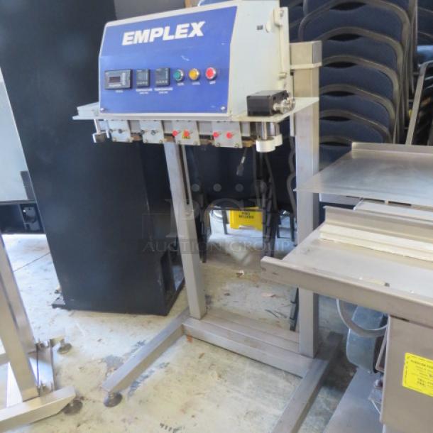 One Plexpack Bag Sealing Machine. Model# MPS7100-M. 115 Volt. - Image 1 of 2