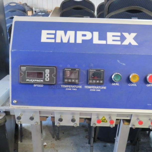 One Plexpack Bag Sealing Machine. Model# MPS7100-M. 115 Volt. - Image 2 of 2