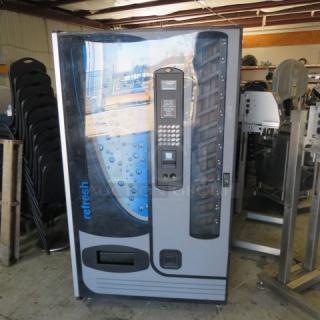 One FSI Refrigerated Soda  Vending Machine With 10 Selections. Model# 3151. 115 Volt.