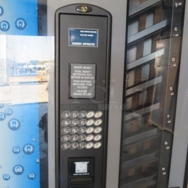 One FSI Refrigerated Soda  Vending Machine With 10 Selections. Model# 3151. 115 Volt. - Image 3 of 3