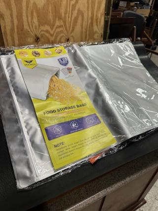 One Lot Of 10-5 Gallon Storage Bags.
