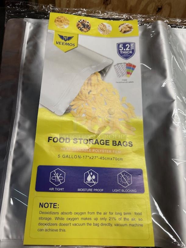 One Lot Of 10-5 Gallon Storage Bags. - Image 2 of 2