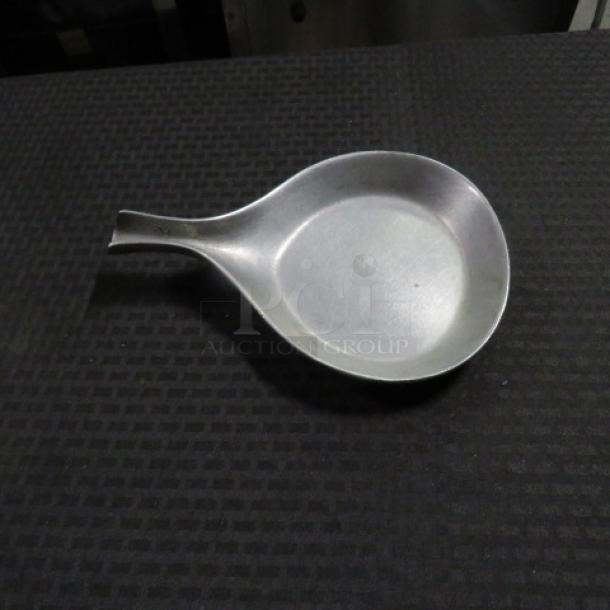 5X7-3/4 Pewter Platter. 5XBID - Image 1 of 2