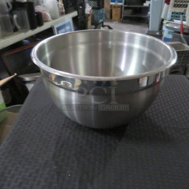 One 13 Quart Tramontina Stainless Steel Mixing Bowl. - Image 1 of 1