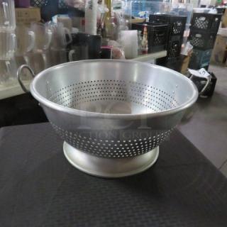 One Commercial 17 Inch Heavy Duty Aluminum Colander