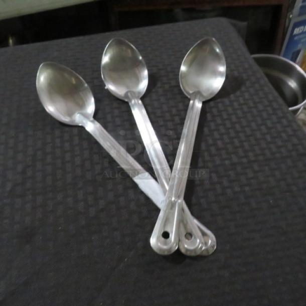 Commercial Stainless Steel Spoon. 3XBID - Image 1 of 1