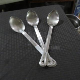 Commercial Stainless Steel Spoon. 3XBID
