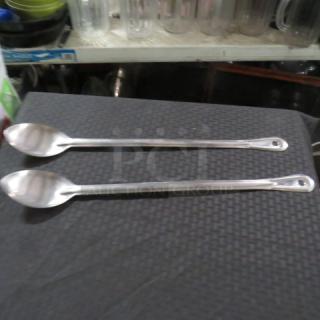 Commercial Stainless Steel Long Handle Spoon. 2XBID
