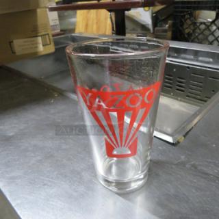 NEW 16oz Yazoo Beer Glass. 12XBID - Item #1179721