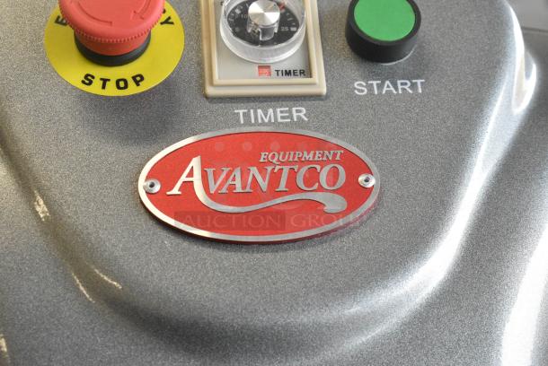 BRAND NEW SCRATCH AND DENT! Avantco MX60H Metal Commercial 60 Quart Planetary Dough Mixer w/ Stainless Steel Mixing Bowl, Bowl Guard, Bowl Dolly, Whisk, Paddle and Dough Hook Attachments.240 Volts, 3 Phase. - Image 4 of 12