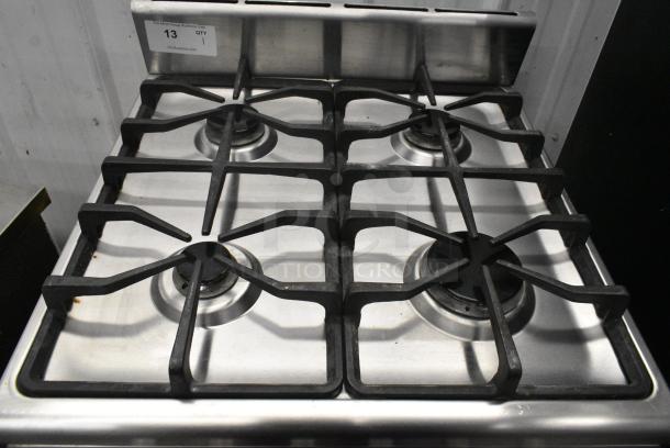 Avanti DG2450SS-1 Elite Stainless Steel Commercial Gas Powered 4 Burner Range w/ Oven. - Image 4 of 8