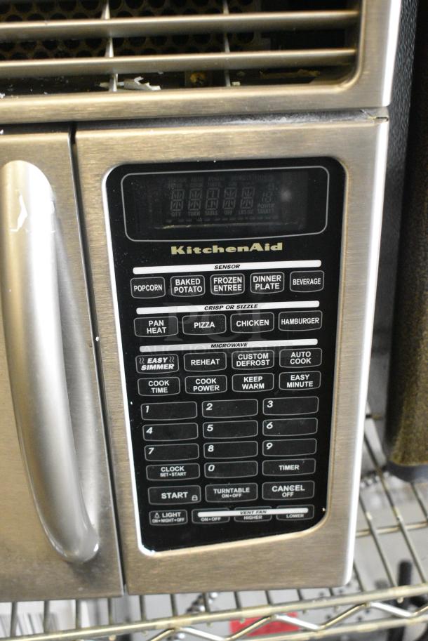 KitchenAid KHMS155LSS-3 Stainless Steel Microwave Oven w/ Plate. 120 Volts, 1 Phase. - Image 3 of 6