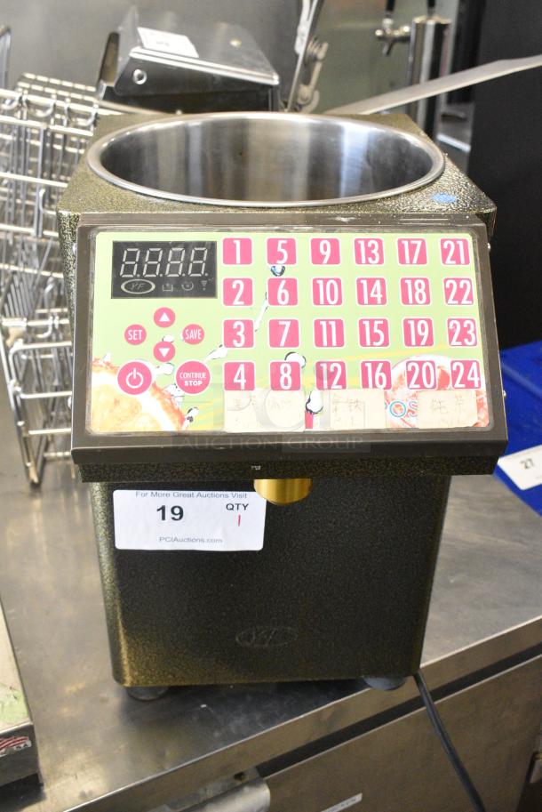 Y-fang ET-9EN Metal Commercial Countertop Fructose Dispenser Machine. 110 Volts, 1 Phase. Tested and Working! - Image 1 of 8
