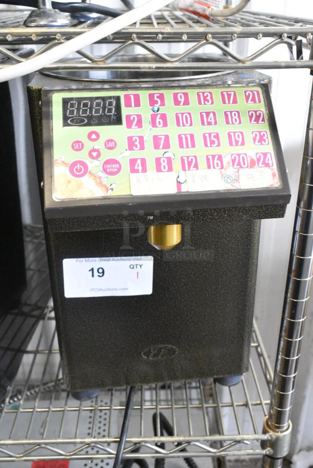 Y-fang ET-9EN Metal Commercial Countertop Fructose Dispenser Machine. 110 Volts, 1 Phase. Tested and Working! - Image 2 of 8
