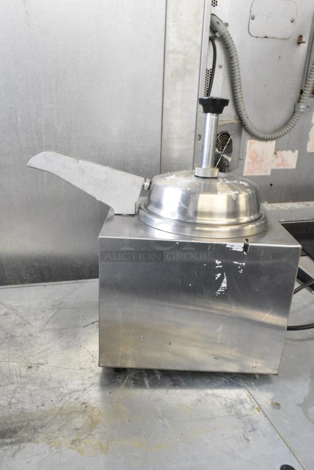 Star 3WSA-HS Stainless Steel Commercial Countertop Topping Warming Dispenser. 120 Volts, 1 Phase. Tested and Working! - Image 4 of 7