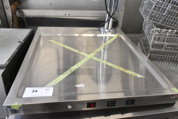 2016 Alto Shaam CS-200 Metal Heated Dual Lamp Carving Station. 120 Volts, 1 Phase. Tested and Working! - Image 4 of 9