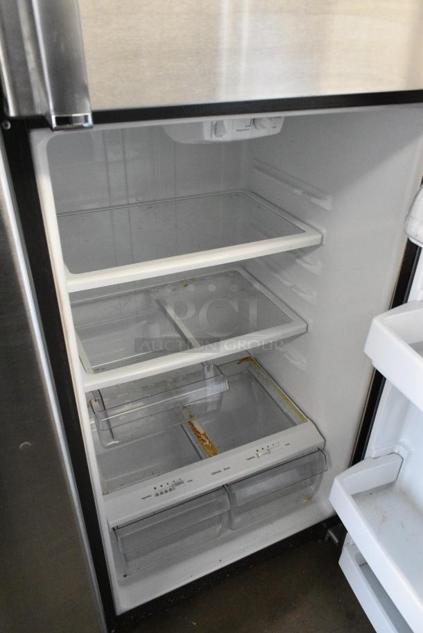 General Electric GE GTS18GSHMRSS Stainless Steel Cooler w/ Freezer. 110-127 Volts, 1 Phase. Tested and Working! - Image 6 of 8
