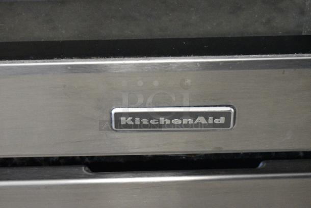 KitchenAid Stainless Steel Natural Gas Powered 4 Burner Range w/ Convection Oven. - Image 2 of 8