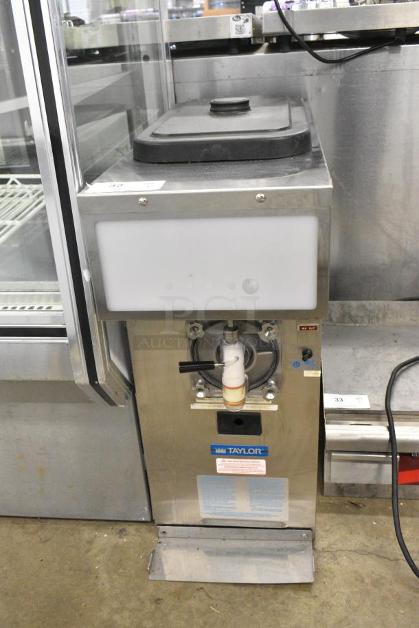 Taylor 428-12 Stainless Steel Commercial Countertop Single Flavor Slushie Machine. 115 Volts, 1 Phase. - Image 1 of 8