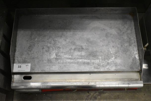 Avantco Stainless Steel Countertop Electric Powered Flat Top Griddle. - Image 5 of 9